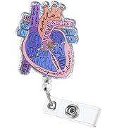 ITOKEY Nurse Badge Reel, Funny Badge Holder, Cute Retractable Badge Reels with ID Card Clip, Card...