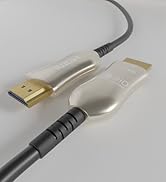 Cablelera 8K UHD CL3 HDMI Cable 2.1, Hybrid Active Optical Cable (AOC), 50ft