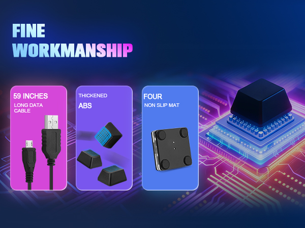 4 key mini mechanical programmable keypad keyboard cherry shaft OSU