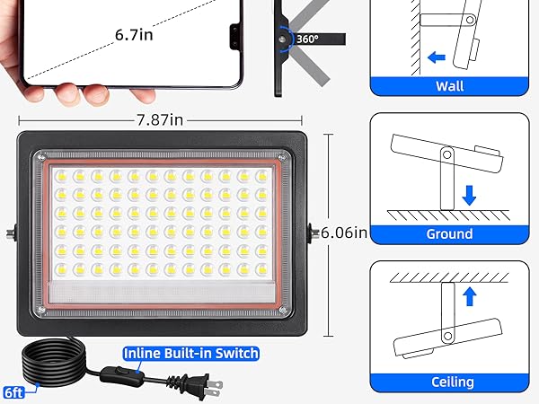 outdoor flood light