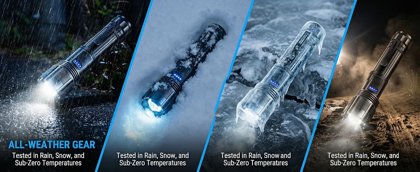 Waterproof, freeze-proof