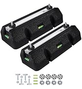 WISSCOOL Floor Mounting Base Kit Mini Split Air Conditioning Systems, Heavy-Duty Condenser Pad fo...