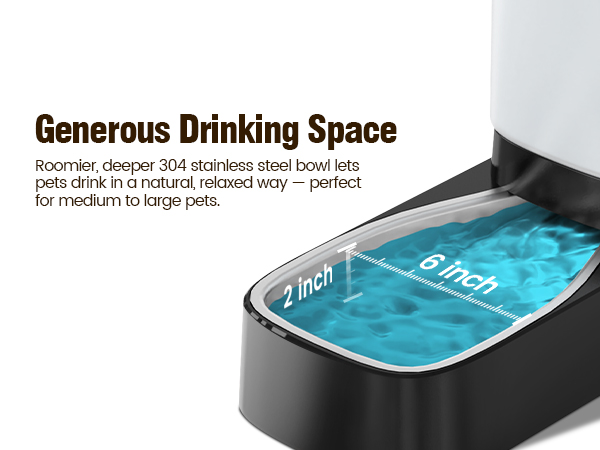 dog water bowl dispenser