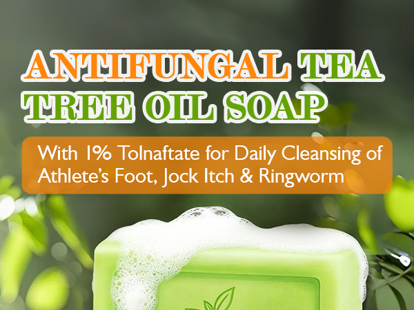 tea tree oil antifungal soap bar