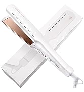 ROSILY Professional Wide Flat Iron | 1.75 Inch Large Titanium Hair Straightener, Super Smooth Gli...