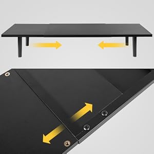 dual monitor stand for desk