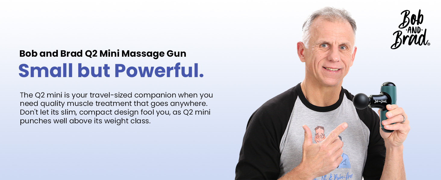 bob and brad Q2 mini masaage gun