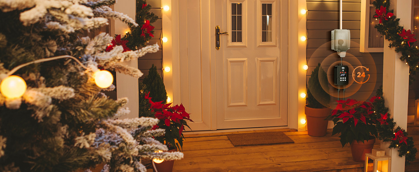 Outdoor Wireless Remote Control Electrical Outlet