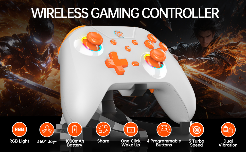 wireless gaming controller