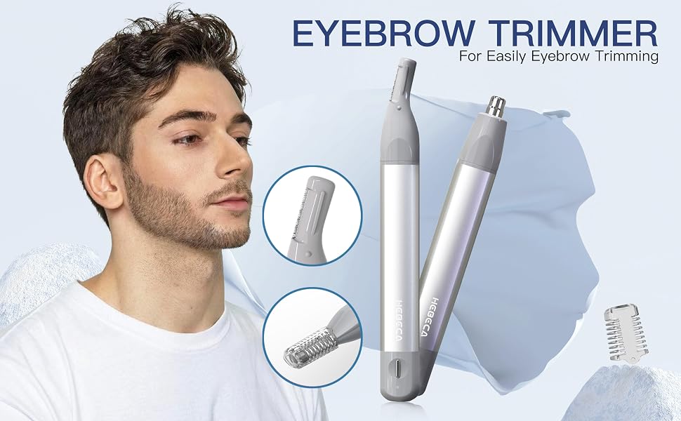 Precision eyebrow trimmer for men &amp;amp;amp; women, safe and painless grooming tool