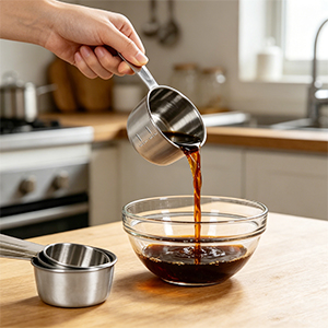 Precise Measuring Cups: Accurate for Both Wet &amp;amp; Dry Ingredients, All Sizes You Need