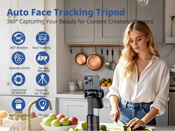 Auto Face Tracking Tripod