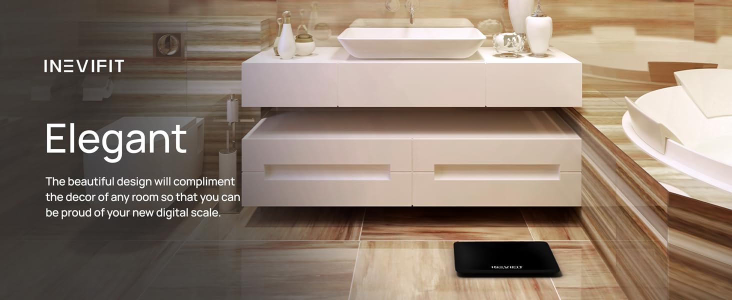 I-BS003 - Digital Bathroom Scale - Premium A+