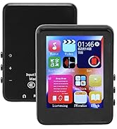 MP3 Player with Bluetooth, 4GB 2.4 Inch HD Full MP3 MP4 Player Portable Music Player with FM Radi...