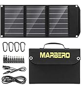 MARBERO Portable Solar Panel 30W Solar Panel Charger 23% High Efficiency Foldable Solar Panels QC...