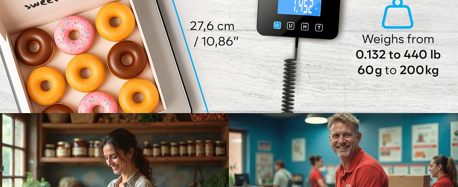 scale shipping package small business postal scales weighing digital bascula maletas viaje pesar