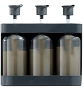 NCONCO Shampoo and Conditioner Dispenser, Shower Soap Dispenser Wall Mounted, Sshampoo Bottles Re...