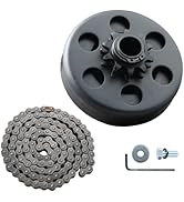 KIKITE Go Kart Clutch 3/4" Bore 10 Tooth For 40/41/420 Chain, Minibike Chain Centrifugal Clutch 1...