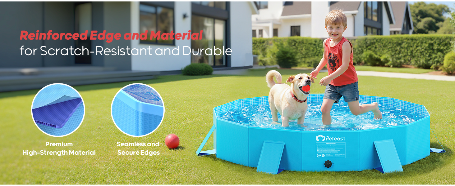 dog kiddie pool kiddie pool with drain hard plastic kids pool wading pool dog pool for large dogs