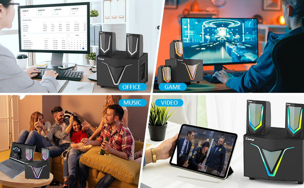 2.1 computer speakers