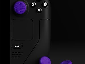 Thumb Grip Caps for Steam Deck LCD, Silicone Thumbsticks Grips Joystick Caps for Steam Deck OLED
