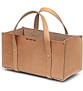 Kings County Tools Buffalo Leather Tool Tote Bag | Large Storage Capacity | Easy to Access &amp; Tran...