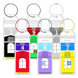 6 PCS Royal Caribbean Cruise Luggage Tag Holders
