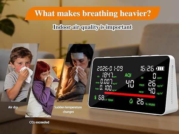 indoor air quality meters
