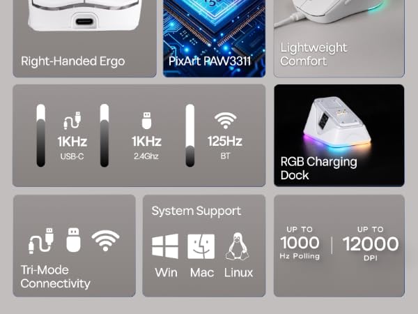 wireless gaming mouse