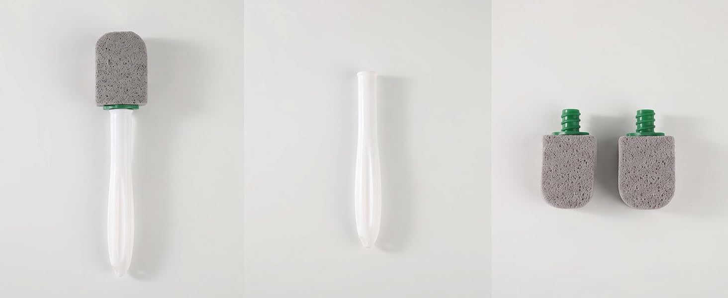 6. No scratching, no scrubbing damage. Perfect for delicate bathroom surfaces.
