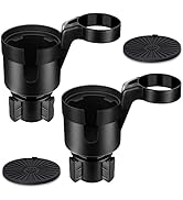 Dual Cup Holder Car Cup Holder Expander Cup Holder Fit for 32 to 40 Ounce Compatible with Yeti Ra...