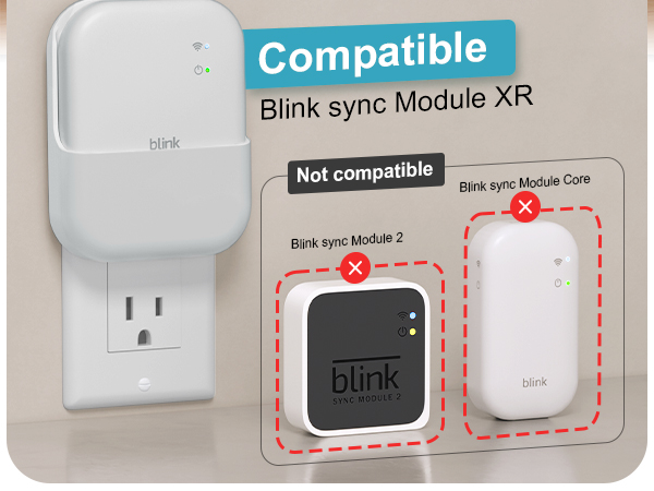 blink module XR mount blink accessories blink sync module XR mount wall mount blink module holder