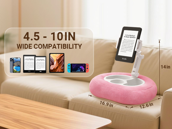 tablet stand pillow