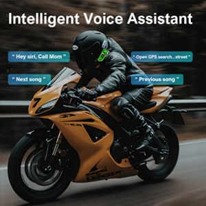 Intelligent Voice Assistant motorcycle bluetooth speakers