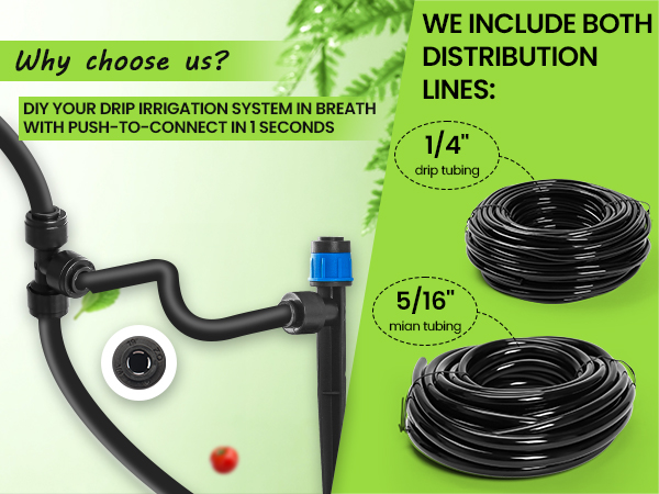 quick connect drip irrigation system