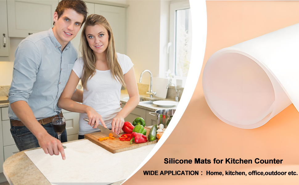 2 Pack Extra Large Silicone Mat