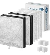 2 Pack Replacement Filter for TeraAire Air Purifier, 4-in-1 Grade HEPA Filters Compatible with Te...