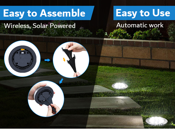 solar outdoor lights A+3-1