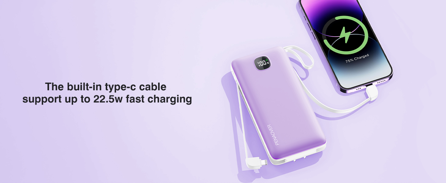 power bank fast charging type c