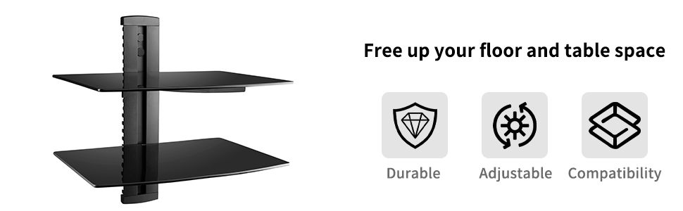 FREE UP YOUR FLOOR AND TABLE SPACE