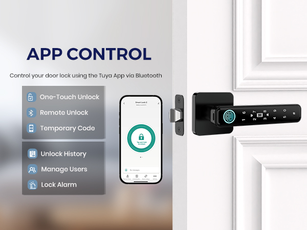 smart lock door knob