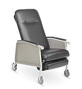 Drive Medical 3 Position Heavy Duty Bariatric Geri Chair Recliner, Reclining Clinical Chair with ...