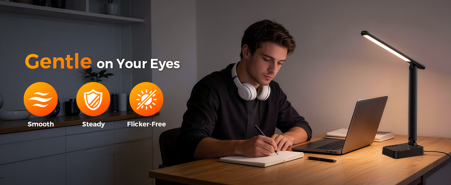 lamp with charging station