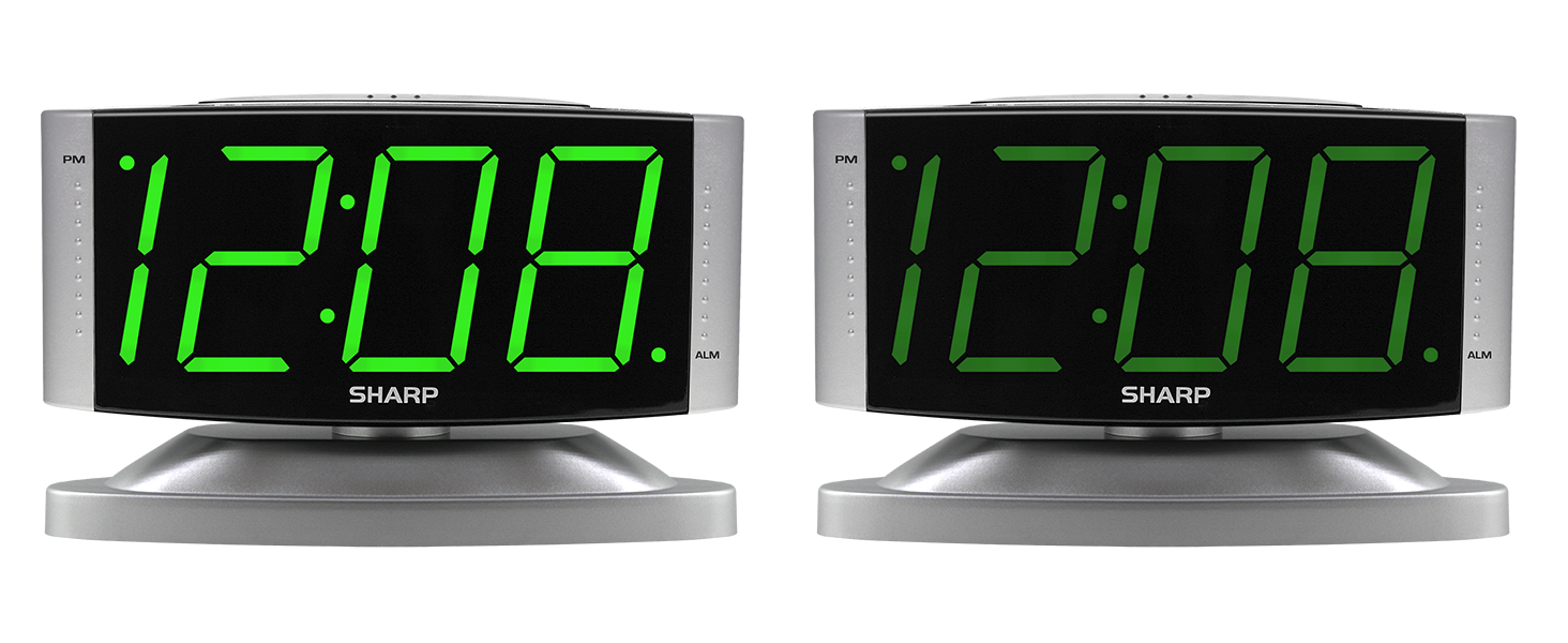 dimmer control high lo brigness easy to see wake up alarm