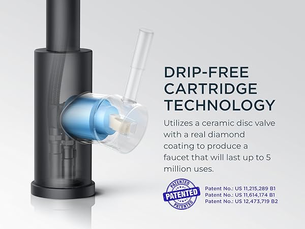 black kitchen faucet with pull down sprayer