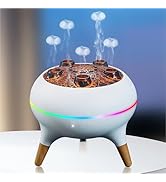 BLOIMP Jellyfish Diffuser 280ML Volcano Diffuser Aromatherapy Diffuser Air Humidifiers 5 Rings Dy...