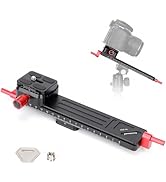 Koolehadao Macro Focusing Rail for Close-up Shooting Macro Photography Precise Focus Rail with1/4...