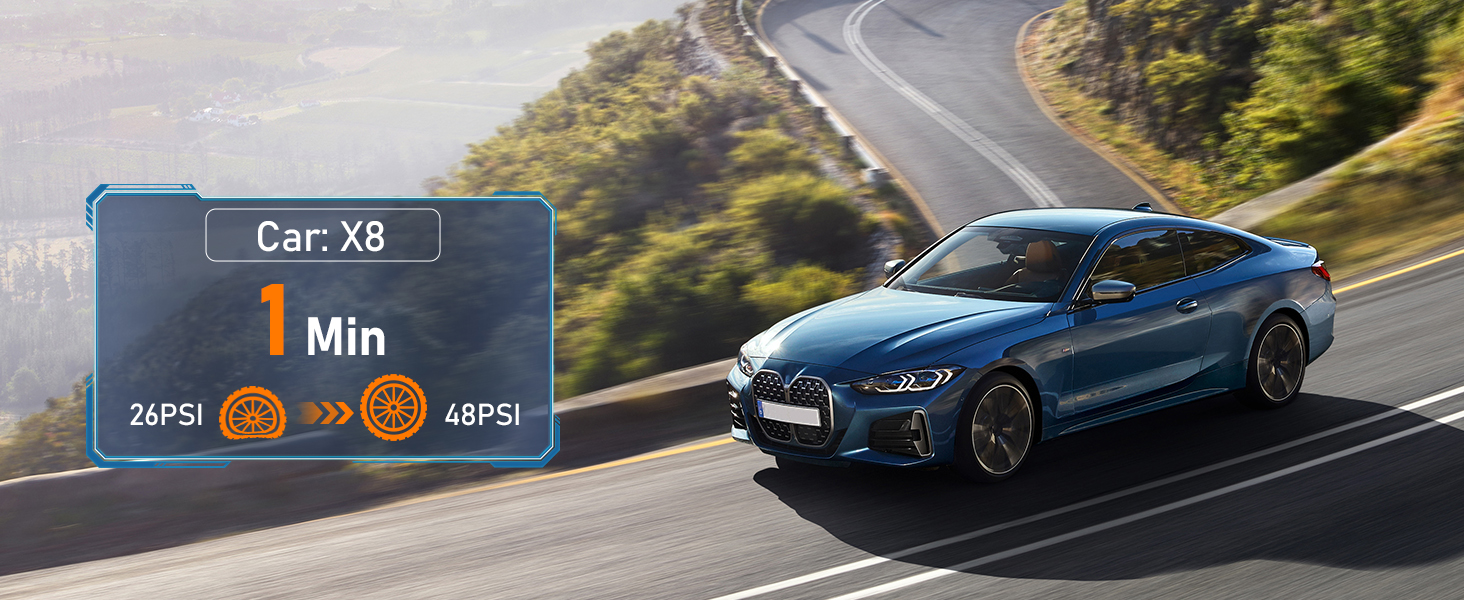 Tire Inflator Portable Air Compressor