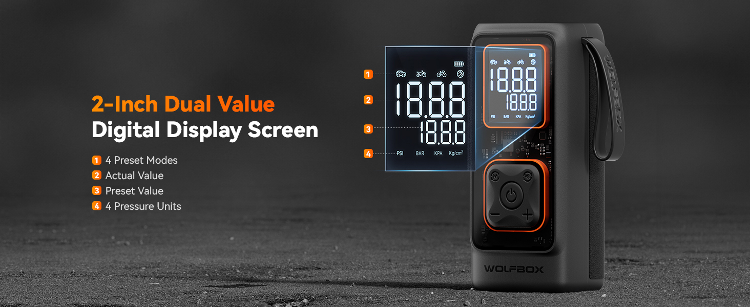 Dual Value Display Screen