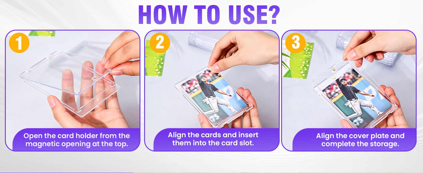 magnetic card holders